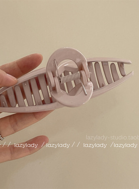 lazylady抓夹亚克力ins风