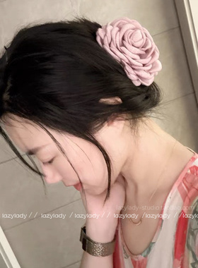 lazylady抓夹布艺鲨鱼夹