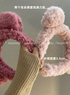 品质发箍几乎不掉毛柜台品质