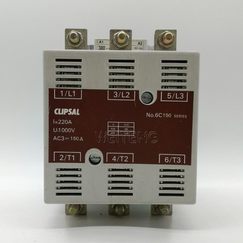 CLIPSAL奇胜 6C150 直流控制接触器 B145三相75KW 常开常闭LOVATO - 图0