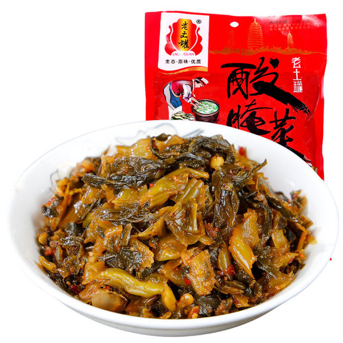 云南大理弥渡酸腌菜350克 农家自制老土罐老坛酸菜米线调料包袋装 - 图0
