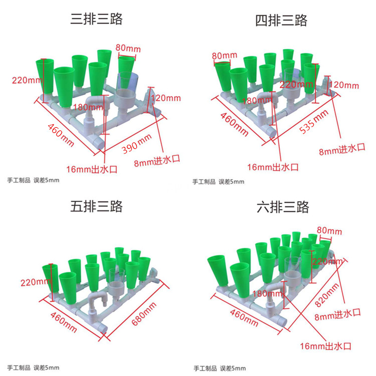 家庭鱼菜共生虹吸种植设备潮汐装置阳台种菜楼顶无土栽培设备包邮-图2