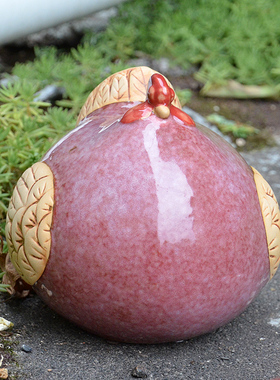 陶瓷十二花园阳台动物杂货摆件