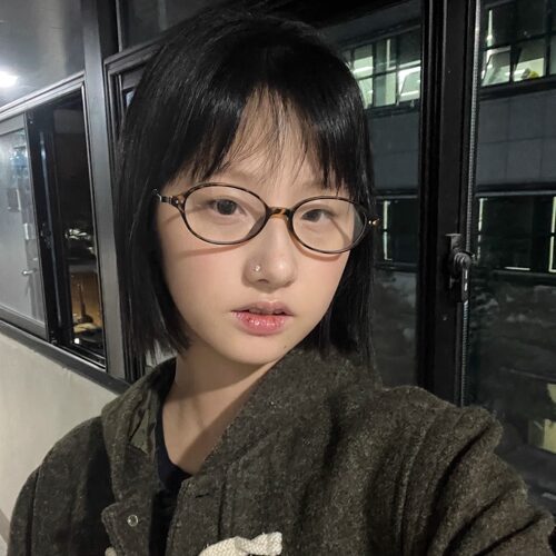 404的店椭圆斯文书呆子TR90眼镜凹造型配度数防蓝光素颜平光镜框 - 图0