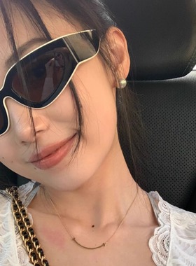 404的店复古大框猫眼墨镜