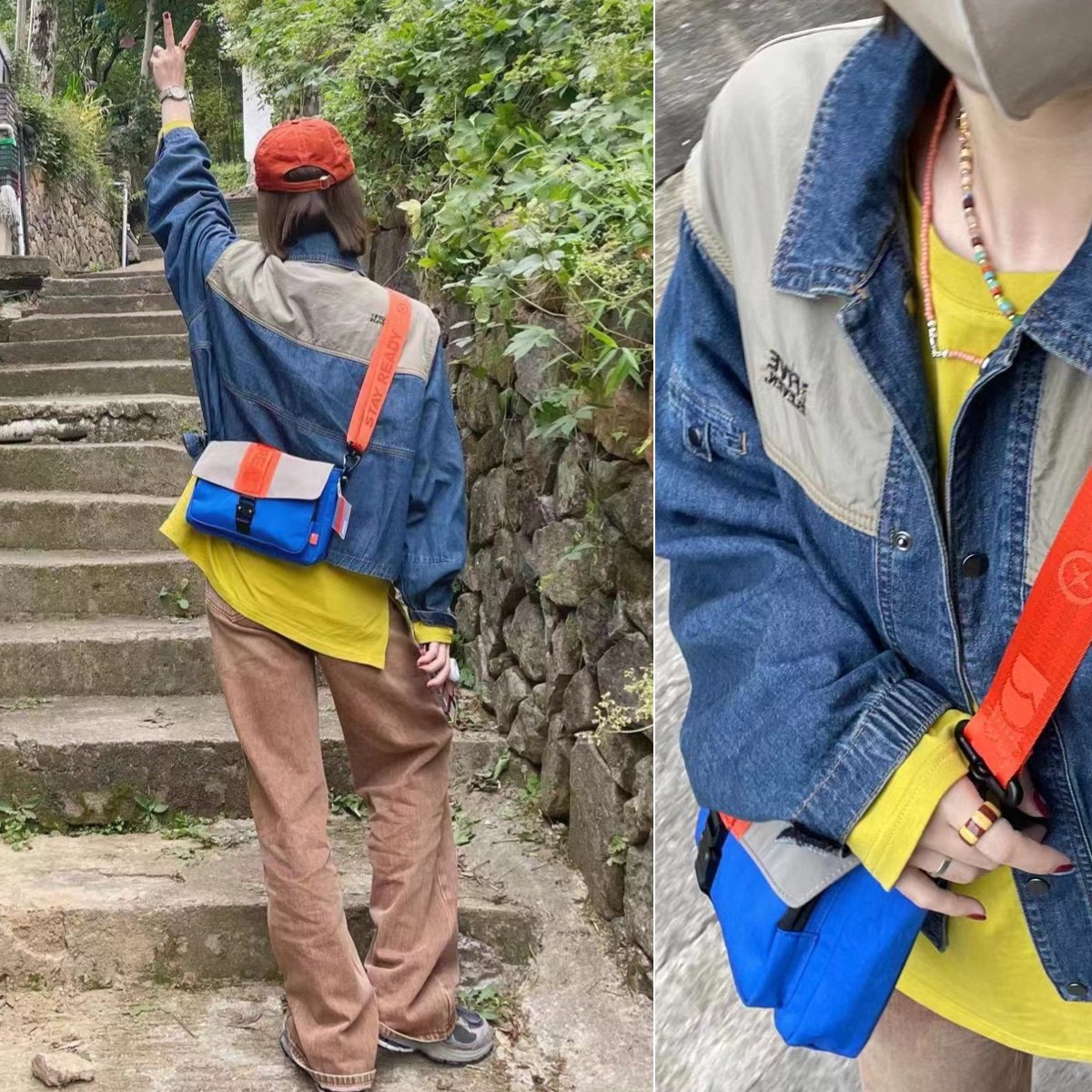 RDBK小方包女斜挎包包新款ins露营山系邮差包时尚户外通勤小包男,淘宝优惠券,粉丝福利购,淘宝优惠卷