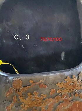 天然端砚石流水复古流水原石鱼缸水景户外庭院客厅风水艺术摆件石