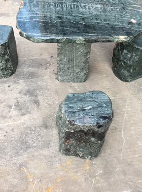 九龙壁天然石桌石凳户外庭院别墅四大名玉石桌花园家用花园装饰