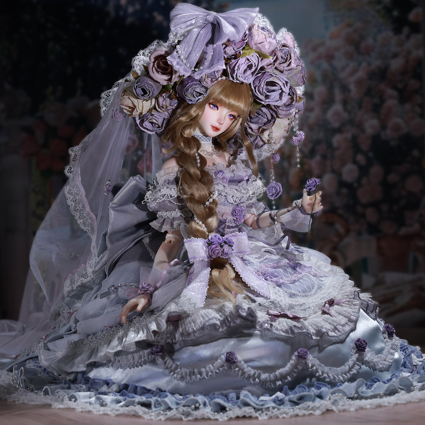 莫奈的后花园 3分BJD 薇奥拉 娃衣 层叠梦境 馥郁花庭GEM官服套装,淘宝优惠券,粉丝福利购,淘宝优惠卷