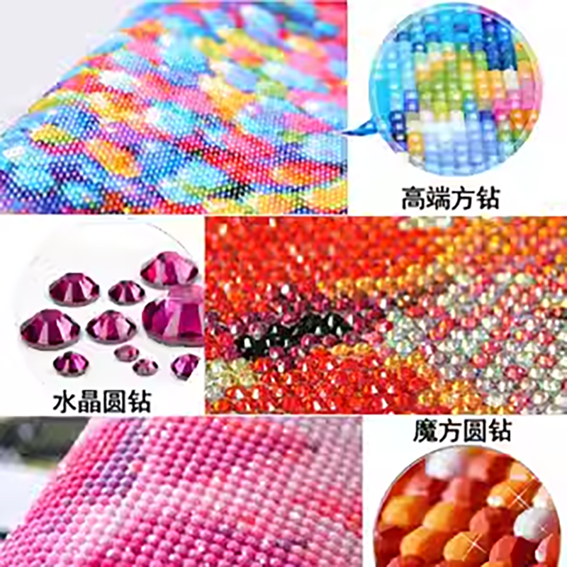 马到成功2026年新款5D水晶钻石画满钻点钻十字绣高级感客厅砖石秀,淘宝优惠券,粉丝福利购,淘宝优惠卷