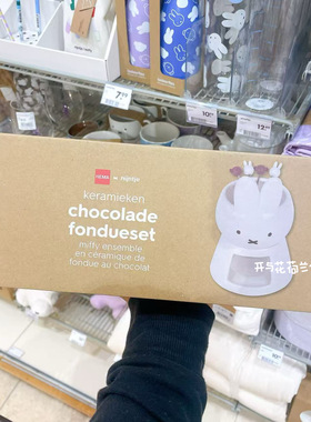 荷兰进口陶瓷巧克力火锅摆件