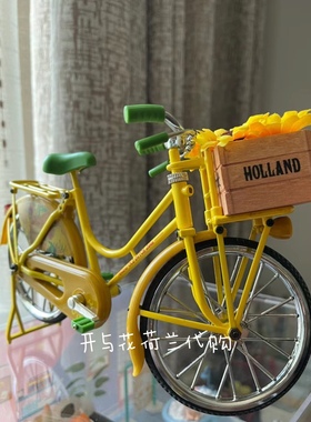 荷兰梵高博物馆自行车摆件