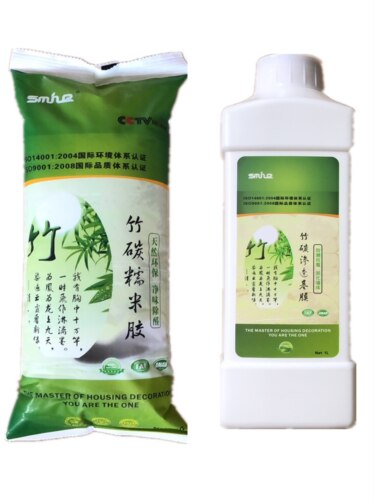 竹炭糯米胶环保糯米胶基膜墙纸胶贴无纺布壁纸壁布专用胶硕硕壁纸 - 图0