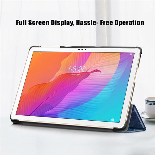 适用Huawei华为MatePad T10S保护壳皮套三折T10保护壳AGS3-L09/W09支架平板电脑外壳 - 图1