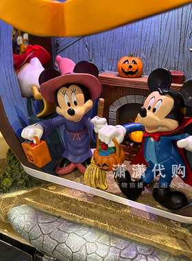 Costco开市客 迪士尼万圣节南瓜屋造型摆饰摆件