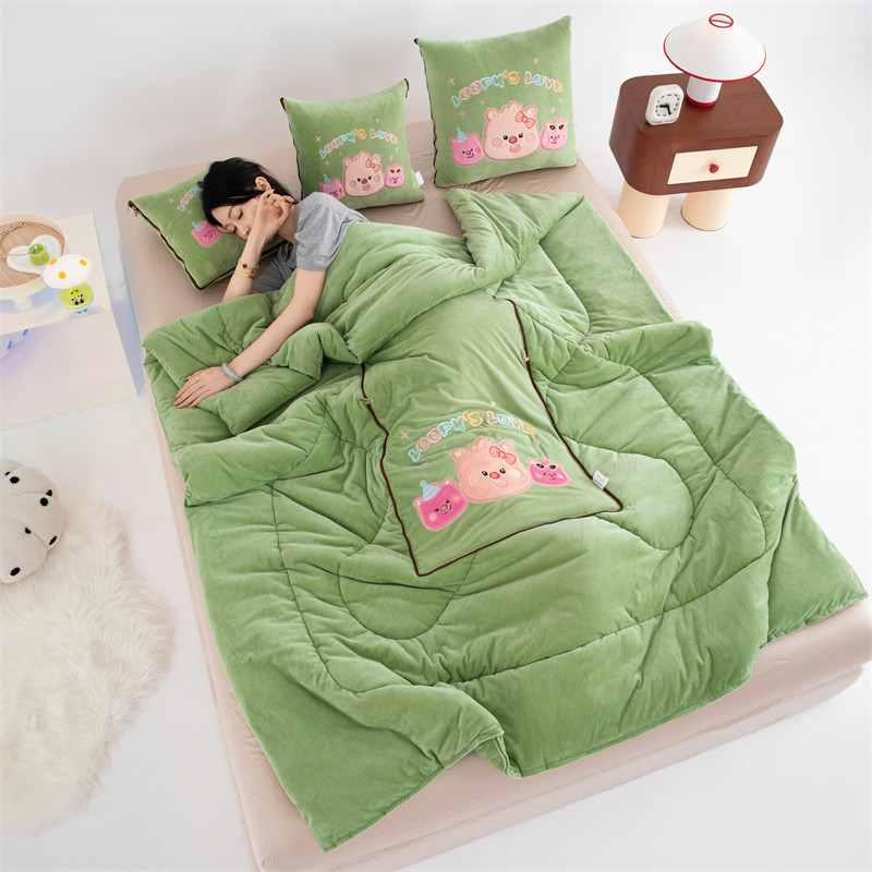 秋冬加厚绒多功能抱枕被子车载两用折叠二合一午睡被沙发靠垫靠枕,淘宝优惠券,粉丝福利购,淘宝优惠卷