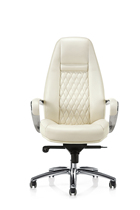 Guangdong Manufacturer New Direct Sales Real Cow Leather NDPU Office Chair High Back Large Class Chair FK-185 Spot 