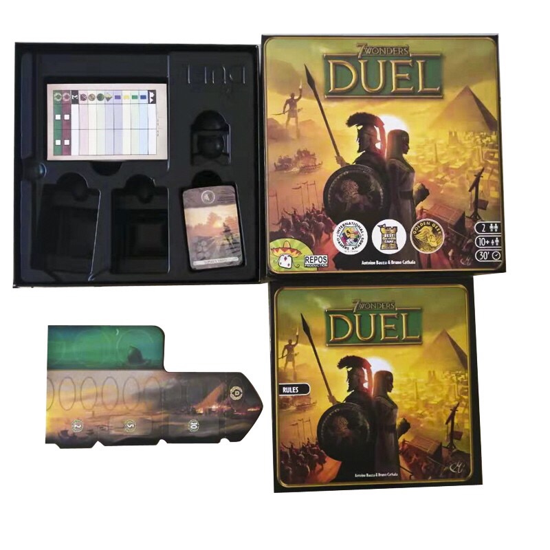 【法力潮汐桌游】7wonders duel七大奇迹对决english boardgame - 图1