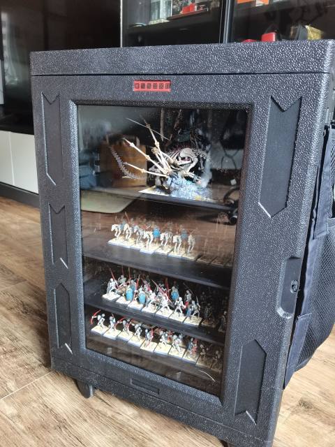 Anyun Warhammer Warhammer Military Box Board Game Storage Box Can be used as storage cabinet Miniature model transportation box Spot