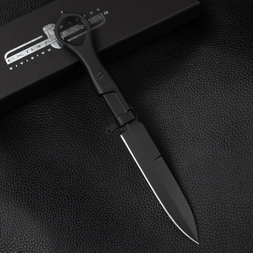 意大利进口极端武力悲悯者N690野营战术求生装备户外防身直刀锋利 - 图1