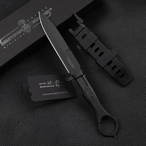 意大利进口极端武力悲悯者N690野营战术求生装备户外防身直刀锋利 - 图0