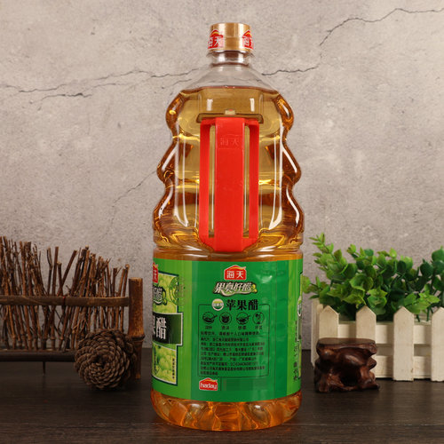 海天苹果醋1.9L升家用大瓶凉拌醋沙拉醋水果醋非饮料果醋调料商用 - 图2