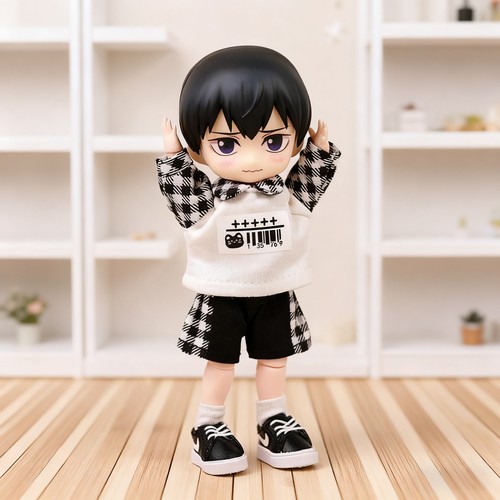 ob11娃衣 卫衣套装P9 p10阿巳 ufdoll素体 12分BJD娃娃衣服白菜价 - 图2
