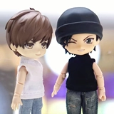 Объект OB11 Детская одежда, повседневные рабочие брюки, нижний жилет рубашки, ASI P9P10 Сказочные брюки для тела, 12 очков BJD детская одежда