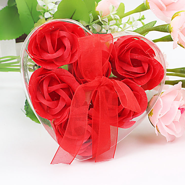 情人节礼物玫瑰香皂花礼盒创意开业促销店庆活动小礼品婚庆伴手礼