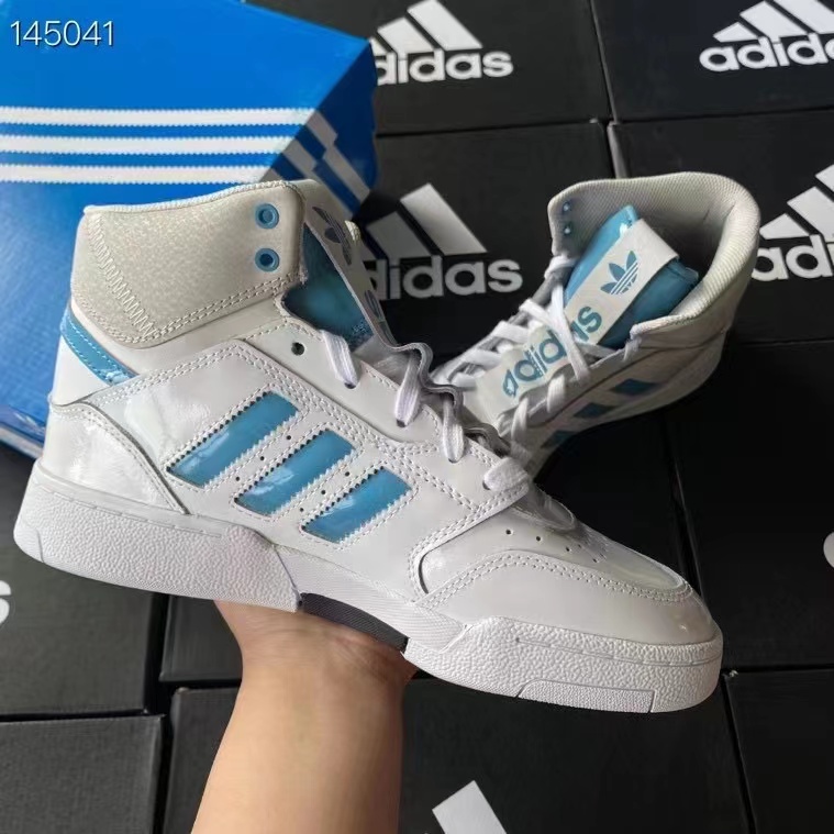 adidas阿迪达斯三叶草男女鞋DROP STEP 运动休闲高帮板鞋FV4873 - 图2