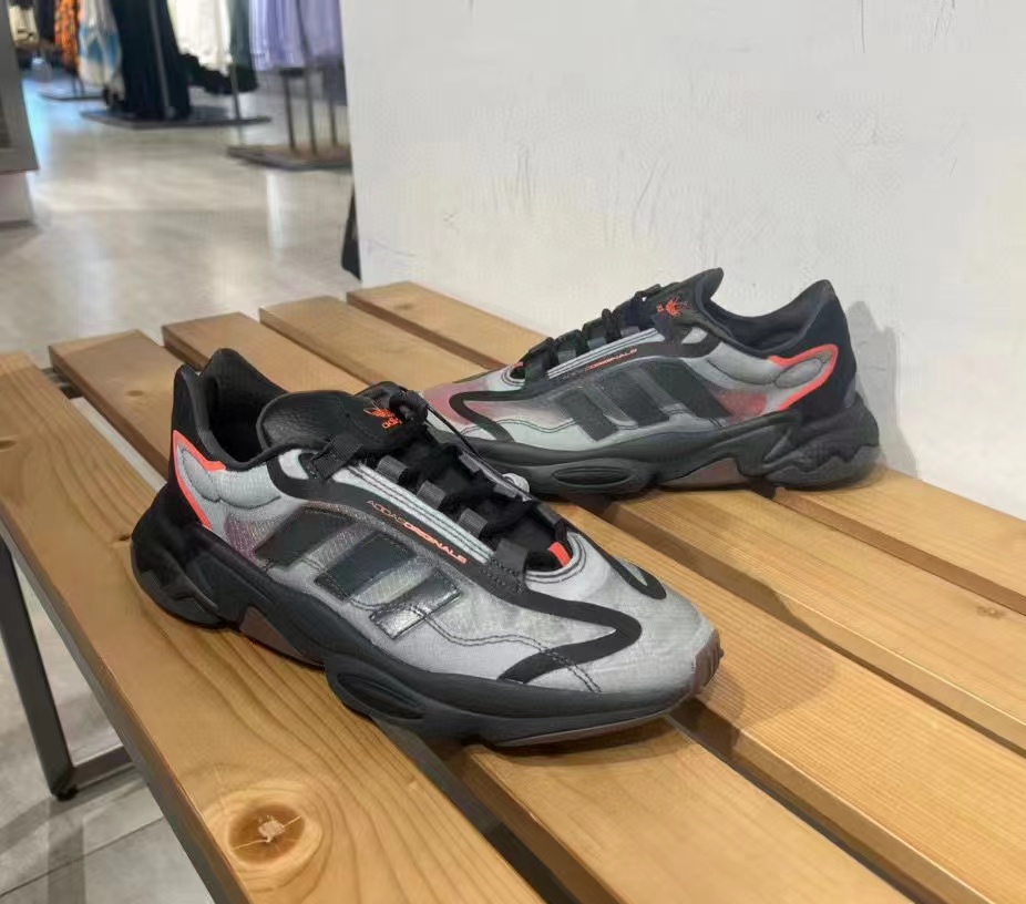 adidas阿迪达斯三叶草男鞋OZWEEGO PURE复古透气运动休闲鞋G57952 - 图0