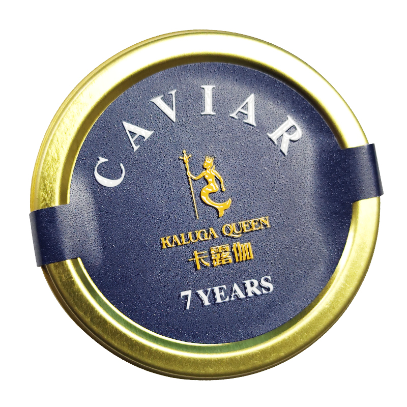 卡露伽黑鱼子酱西伯利亚鲟鲟鱼籽酱caviar 10g鱼子酱餐饮用盒装-图3