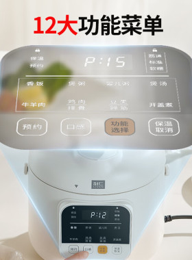 利仁电压力锅智能小容量1.8L