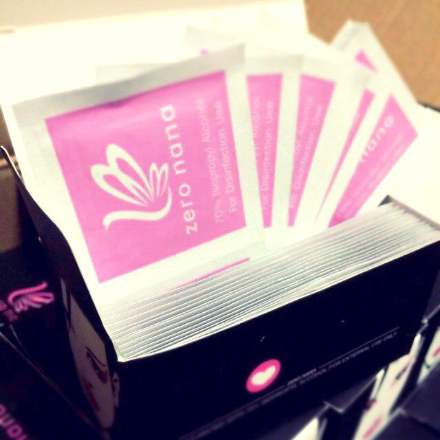 酒精消毒棉片湿巾 美甲清洁棉指甲 上色增强牢固100片/盒,淘宝优惠券,粉丝福利购,淘宝优惠卷