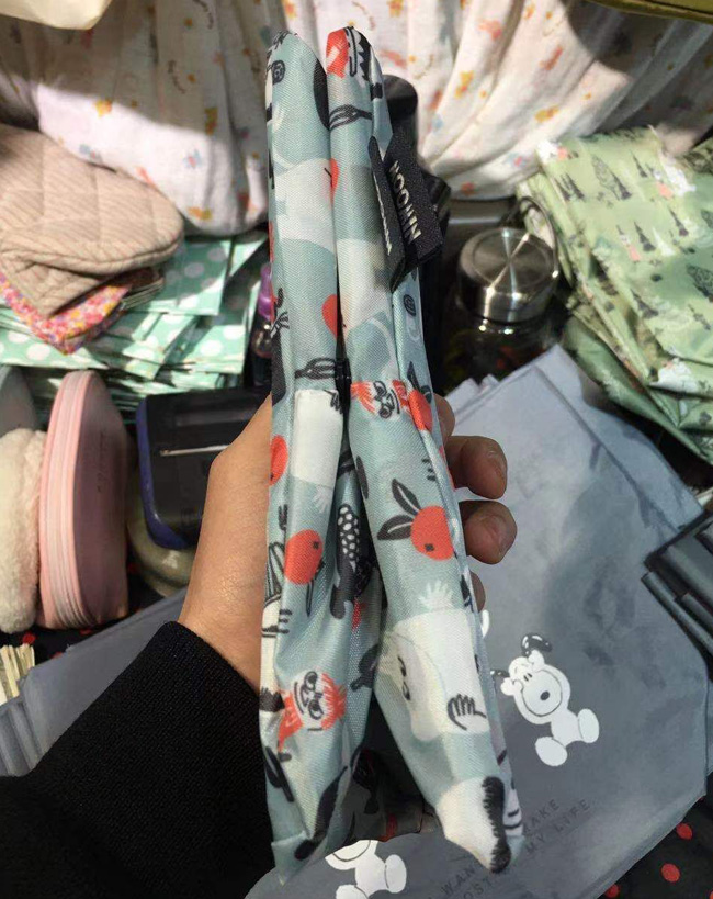 补货到！日单。SNOOPY亚美姆明 日式 可折叠便携式手提袋-多款~ - 图2