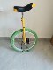 Back-to-school activities for children with flat shoulder unicycle