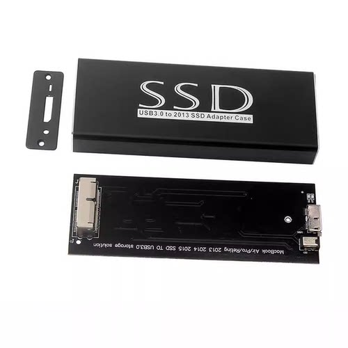 2013/15/16苹果A1465A1466A1398A1502 SSD 转USB3.0移动硬盘盒AIR - 图1