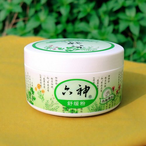 六神爽身粉补充装75G成人新生儿男女私处吸汗粉扑子痱粉祛旗舰店 - 图3