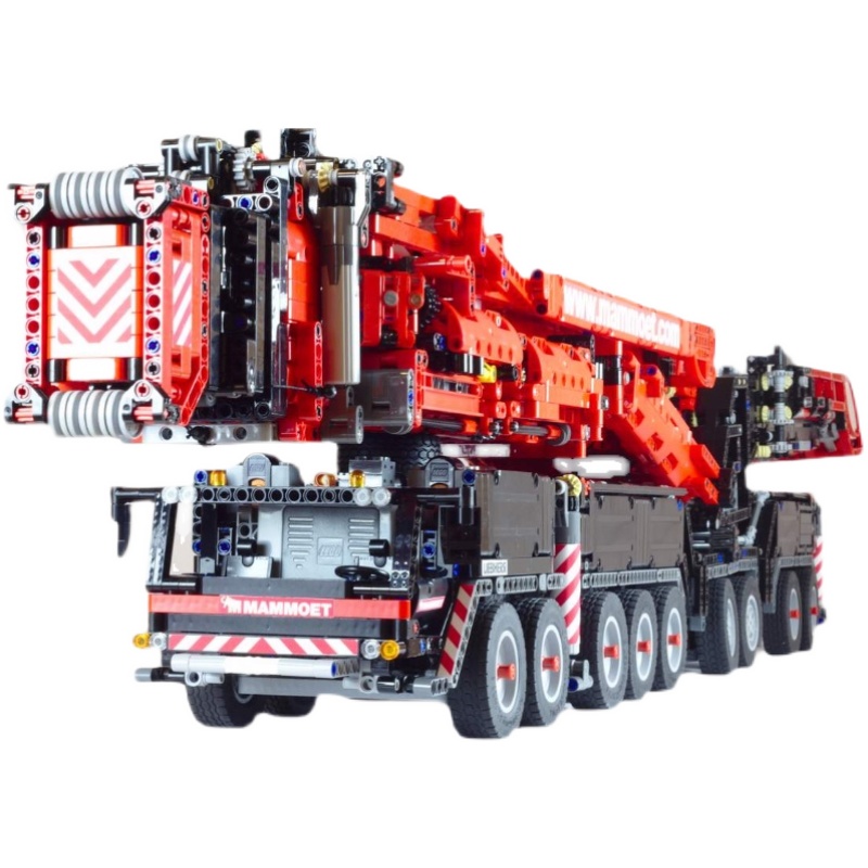 利波海尔LTM11200兼容科技吊车遥控积木模型MOC-20920成年高难度 - 图3