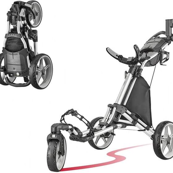 Caddytek golf bag trolley