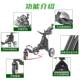 Caddytek golf bag trolley