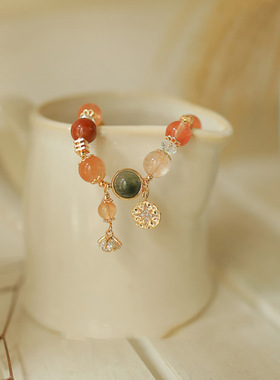 天然水晶福禄寿手链水晶手饰