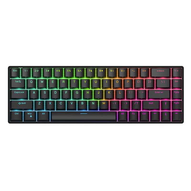 正品狼派raven68磁轴机械键盘热插拔打瓦罗兰特游戏RT电竞8K低延