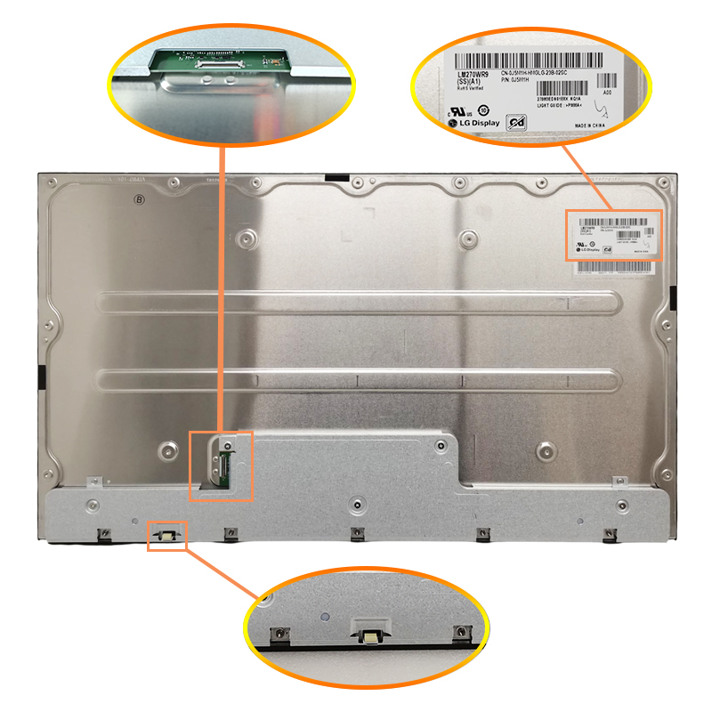 LM270WR9-SSA1戴尔U2723QX QE27寸4K四面无边全新原装Black IPS屏-图3