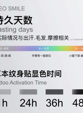 夜之恋纹身贴防水光与夜之恋