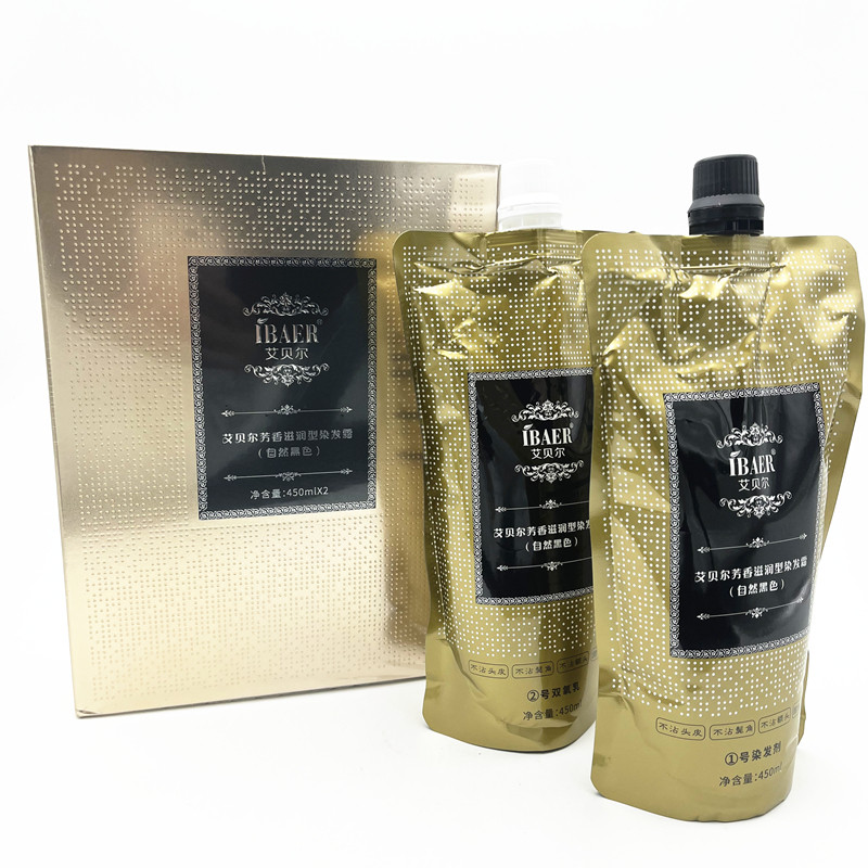 艾贝尔金钻珍宠黑发霜不沾头皮自然黑色染发剂植物染发膏清水黑油,淘宝优惠券,粉丝福利购,淘宝优惠卷