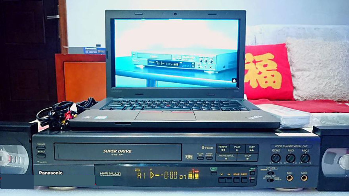 【正品三年质保】日本松下VHS老式磁带录像机录影带播放转换视频-图0