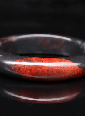 玉逸珠宝桂林鸡血玉手镯