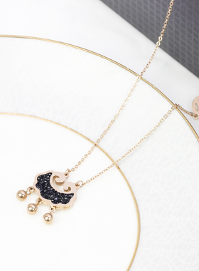 个性时尚长命锁项链女古典民族风