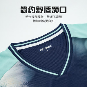 2026新款yonex尤尼克斯羽毛球服yy大赛服男女款短袖T恤速干运动服